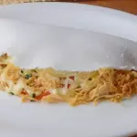 Tapioca Frango, queijo e catupiry
