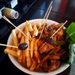 tabla mixta carne pollo