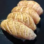 NIGUIRI SALMÃO MASSARICADO 4 PECAS