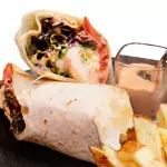 Wrap de Langostinos