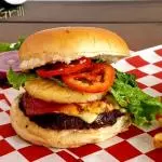 HAMBURGUESA HAWAIANA