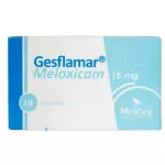GESFLAMAR 15MG CAJA X 10 TABLETAS