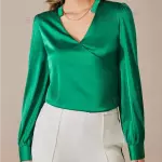 Blusa S verde 0008