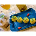 Bolinho de peixe com aipim
