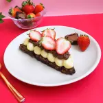 Brownie Fatia Ninho com Nutella