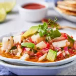 CEVICHE DE PESCADO Ó CAMARO AL LIMÓN