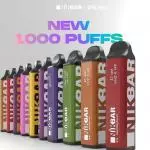 NikBar zero nicotina 1000 Puffs