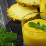 Abacaxi com Hortelã