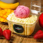 Fresas con Crema Mediana