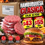 RE-AL HAMBURGUESA CLASICA 10PZAS