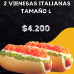 2 VIENESAS ITALIANAS 🌭