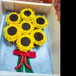 Ramo de flores o girasoles