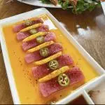 Mango Jalapeño Tuna Sashimi
