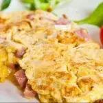 Ovos Mexidos com Presunto e Queijo
