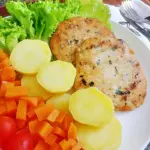 Hambúrguer com Castanhas