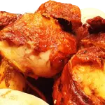 UN CUARTO DE POLLO