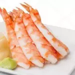 Sashimi camarão 4 uni