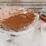 Crumble cheesecake