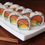 sushi salmon roll