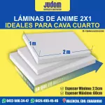 LAMINA DE ANIME 2x1 mts por cm