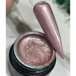 Metal Chuva De Estrelas Rose