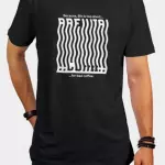 T-shirt Brewtal Wavy algodón