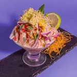 Ceviche de salmón