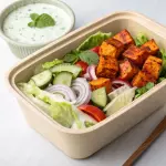 Spicy Tandoori Paneer Salad