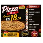 pizza broto 4 fatias 25 cm