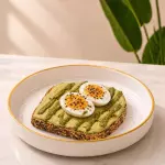 Tostada De Aguacate y Huevo
