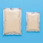 Bolsa plana plateadas 100uds