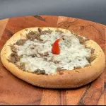 Carne seca com queijo