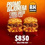 Promo 2 Doble cheese + Papas CHD y B