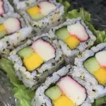 4 UN uramaki Califórnia