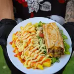 Burrito de res o pollo