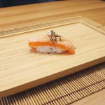 Nigiri Aburi salmon