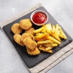 Nuggets con papas
