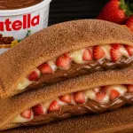 Pastel Ninho Nutella e Morango