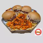Lanches + Batata Cheddar e Bacon