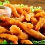 Isca de peixe frito