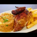 Pollo a lo pobre