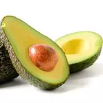 Pieza de aguacate