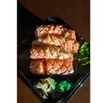 SASHIMI Barriga de salmão