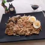 Ramen a la Plancha de Vegetales