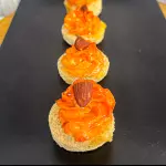 Canapé de tomate seco,pimenta