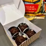 Caixa 4 Brigadeiros+ Sacola Prof
