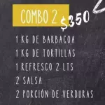 COMBO BARBACOA 2