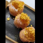 gunkan especial  c/ geleia de damasc