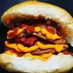 TRIPLO CHEDDAR BACON
