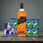 COMBO BLACK LABEL 1L + REDBULL